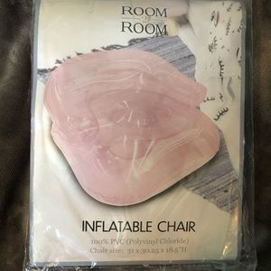 Rose gold inflatable chair